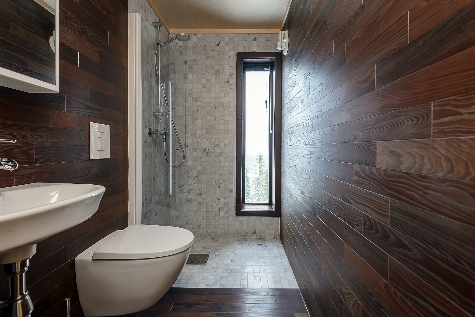 Bilde fra visningshytte. Galleribilde