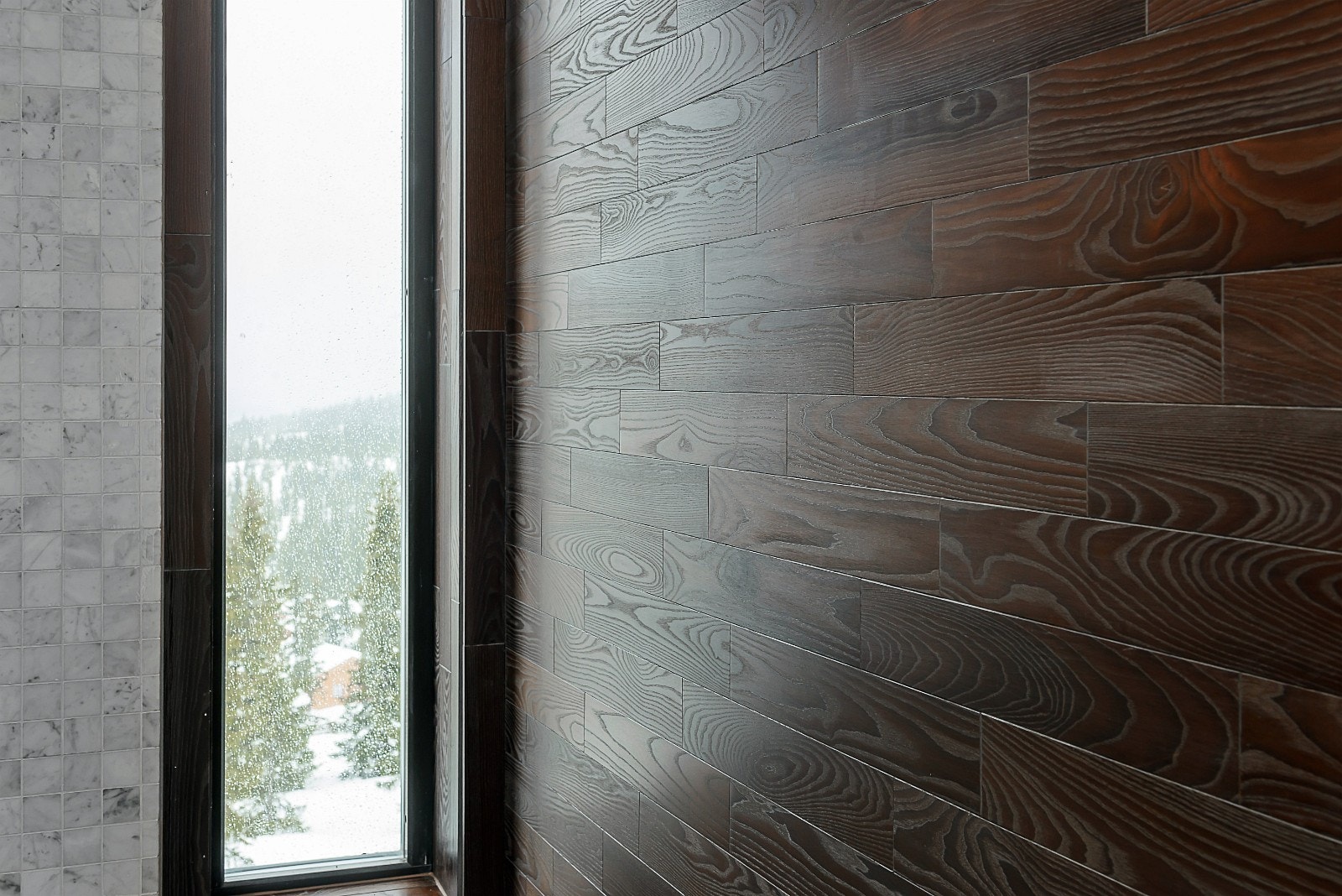 Bilde fra visningshytte. Galleribilde