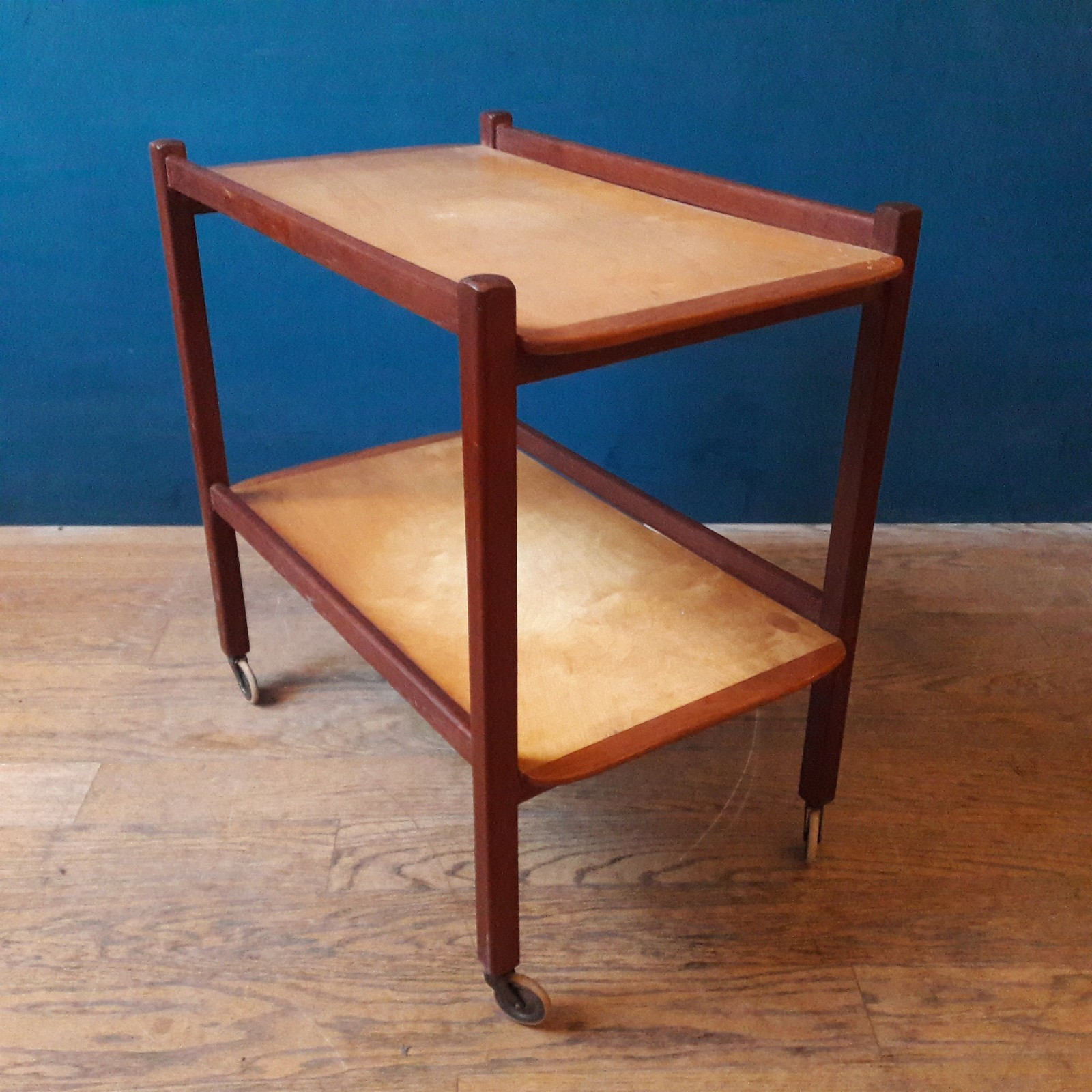 Retro/vintage Spisebord i teak tegnet av Alf Aarseth for Rastad og