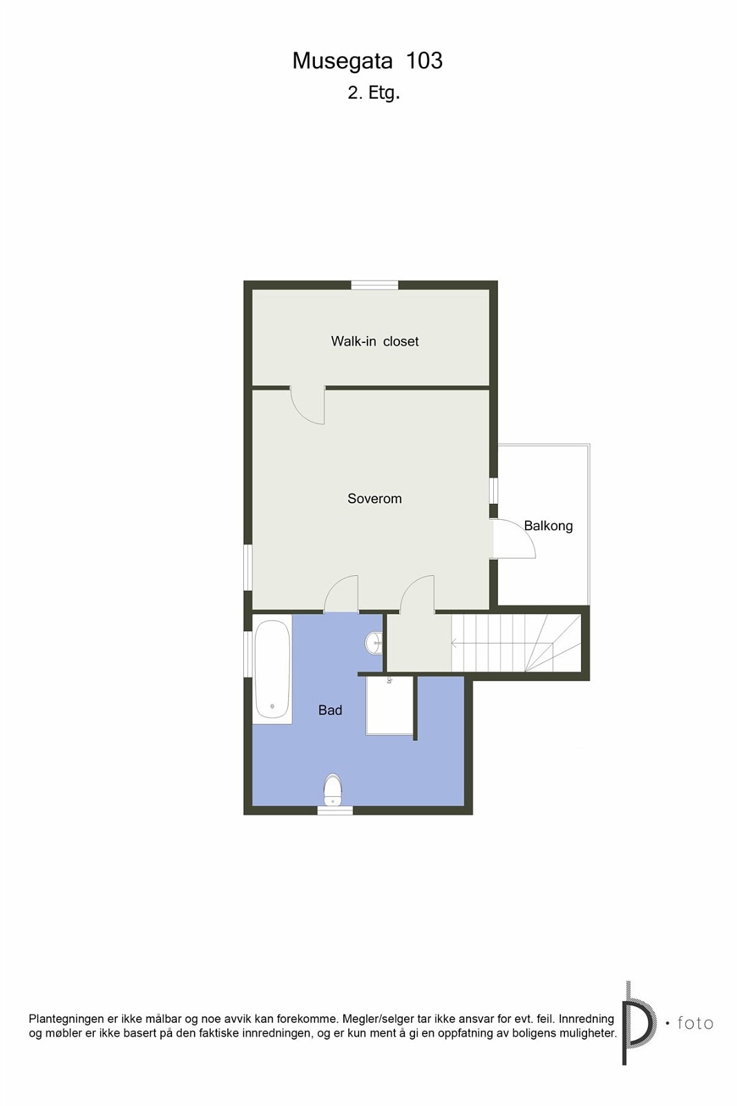 Plantegning 2. etasje. Galleribilde