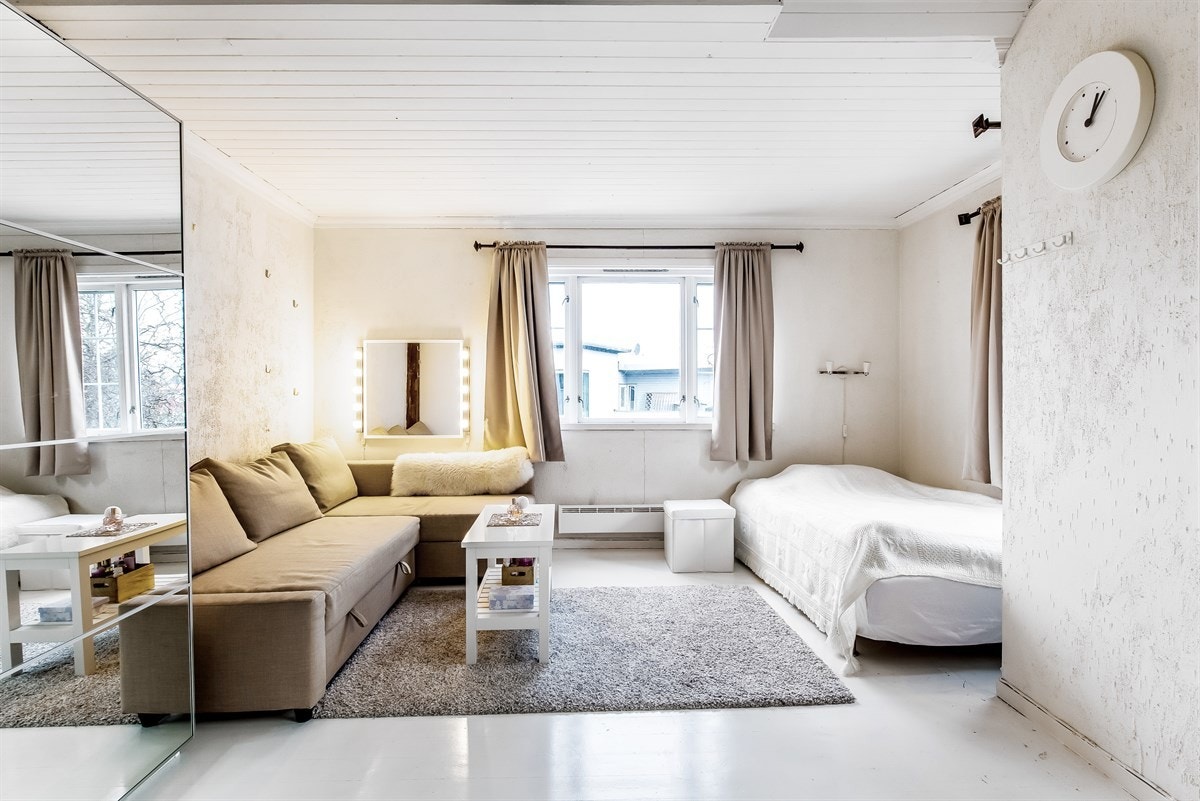 Soverom i underetasje. Galleribilde