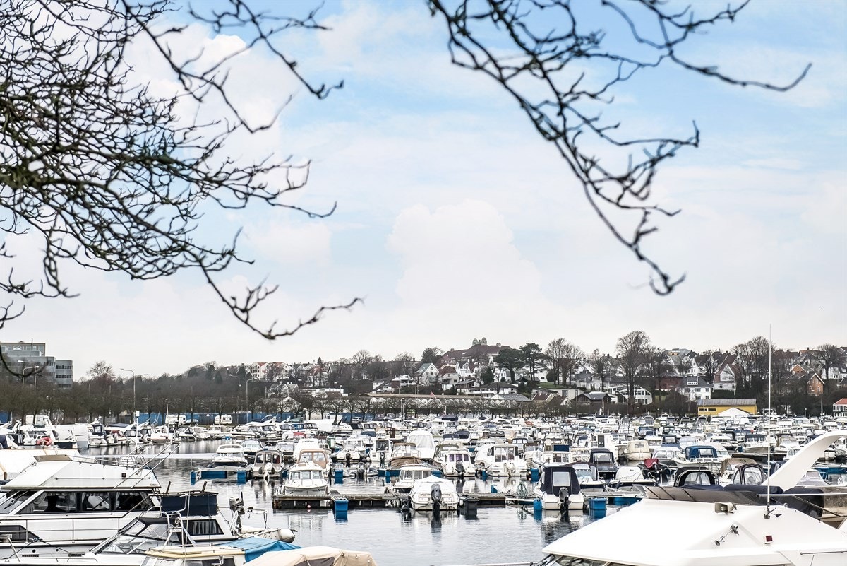 Båthavnen i Paradis. Galleribilde