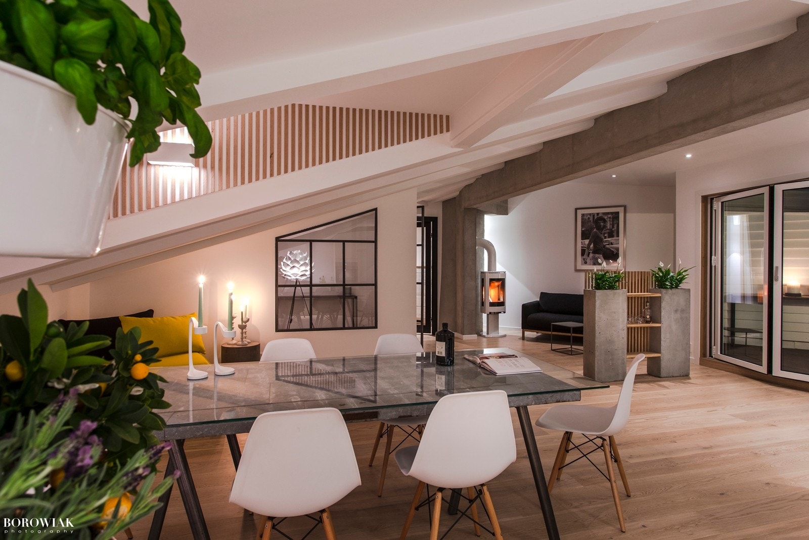 Unik loftsleilighet Galleribilde