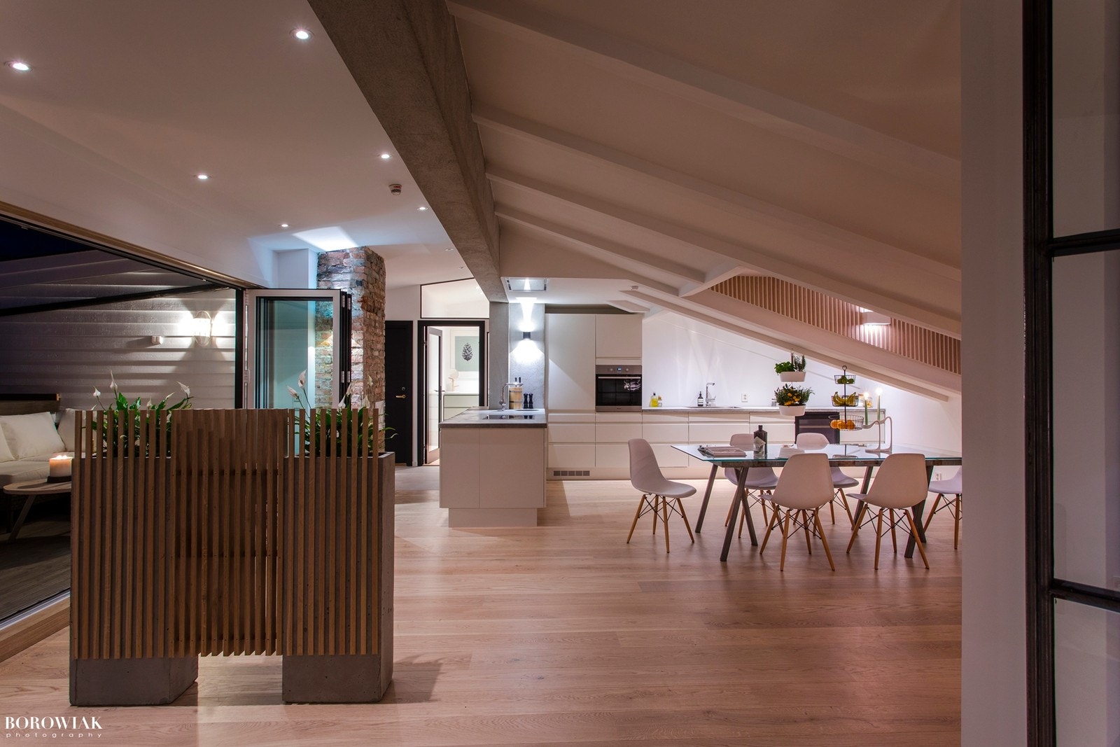 Stemning i leiligheten på kveldstid Galleribilde