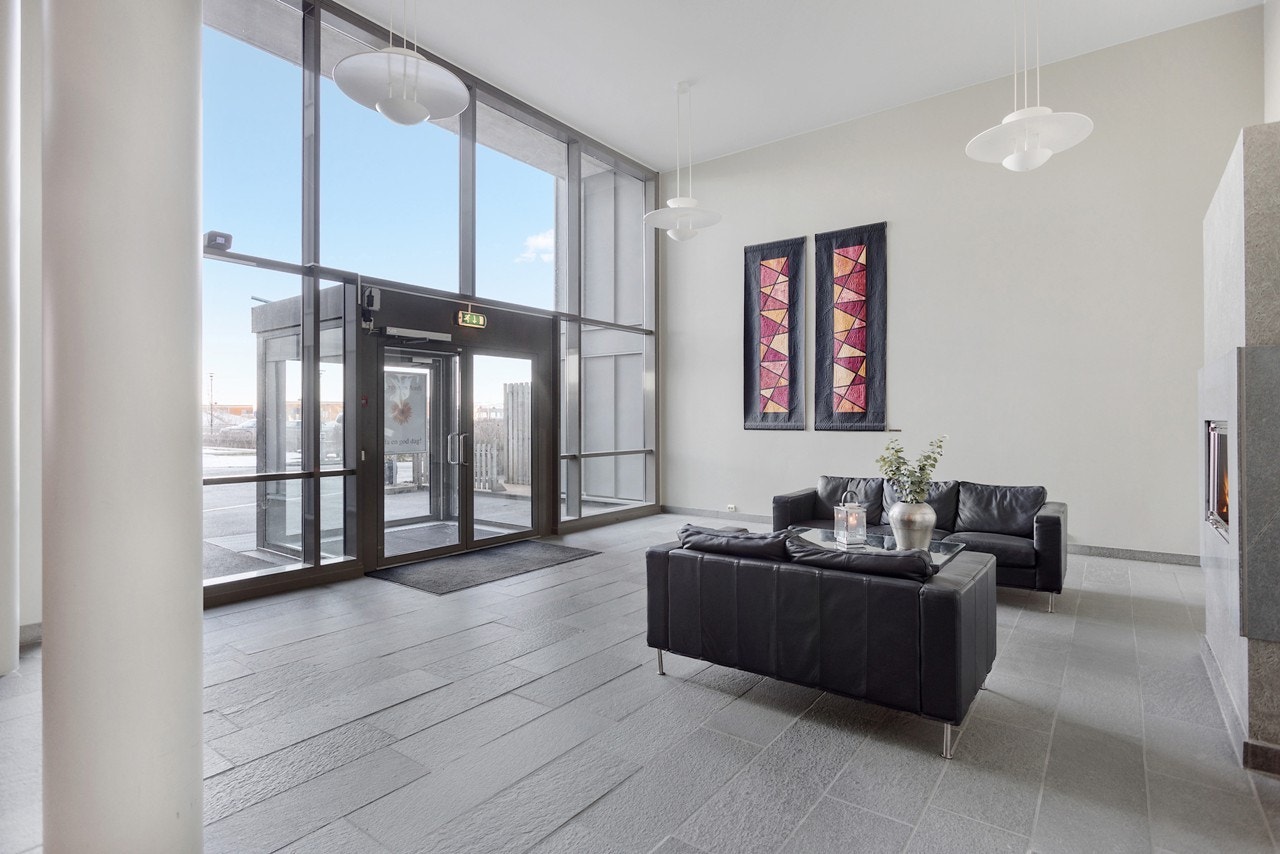 Felles inngangsparti Galleribilde