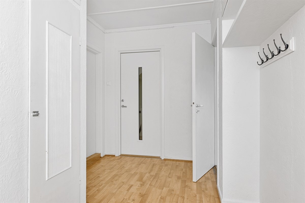 Utleiedelen har egen gang. Galleribilde