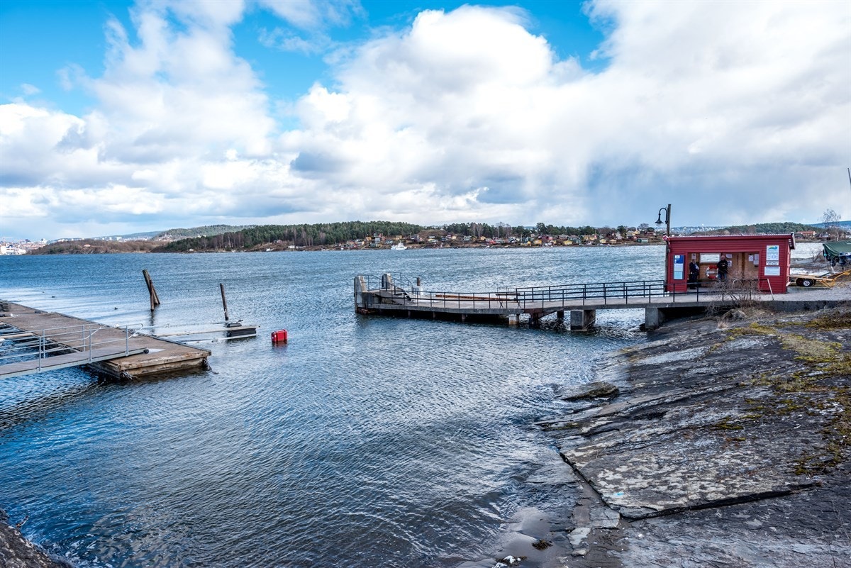 Fergekaien på Nakholmen Galleribilde