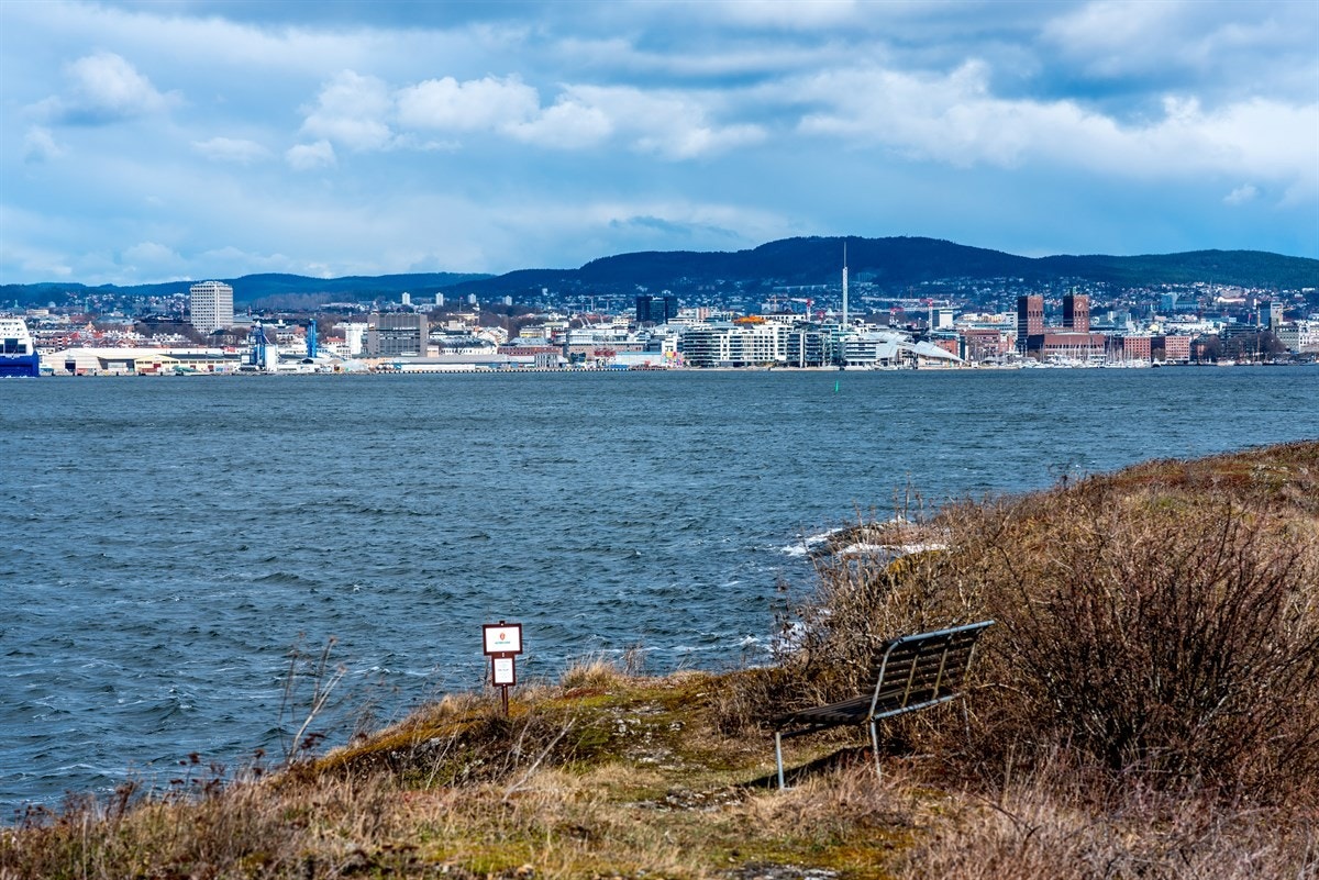 Utsikt fra hytta Galleribilde