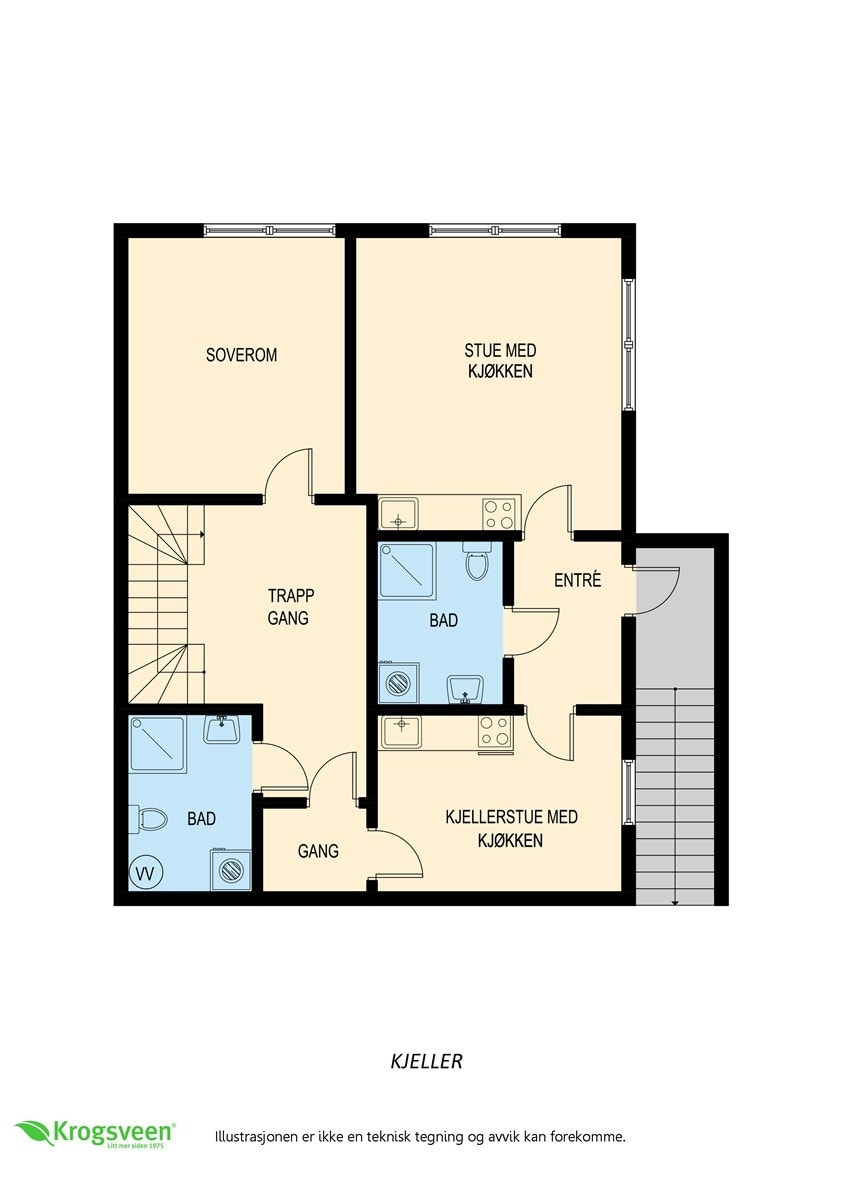 Plantegning - Kjeller Galleribilde