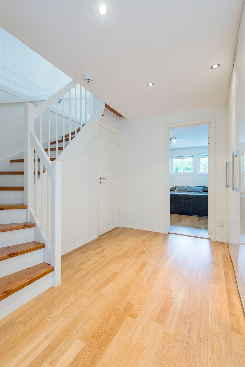 Trappegang i kjelleretasjen Galleribilde