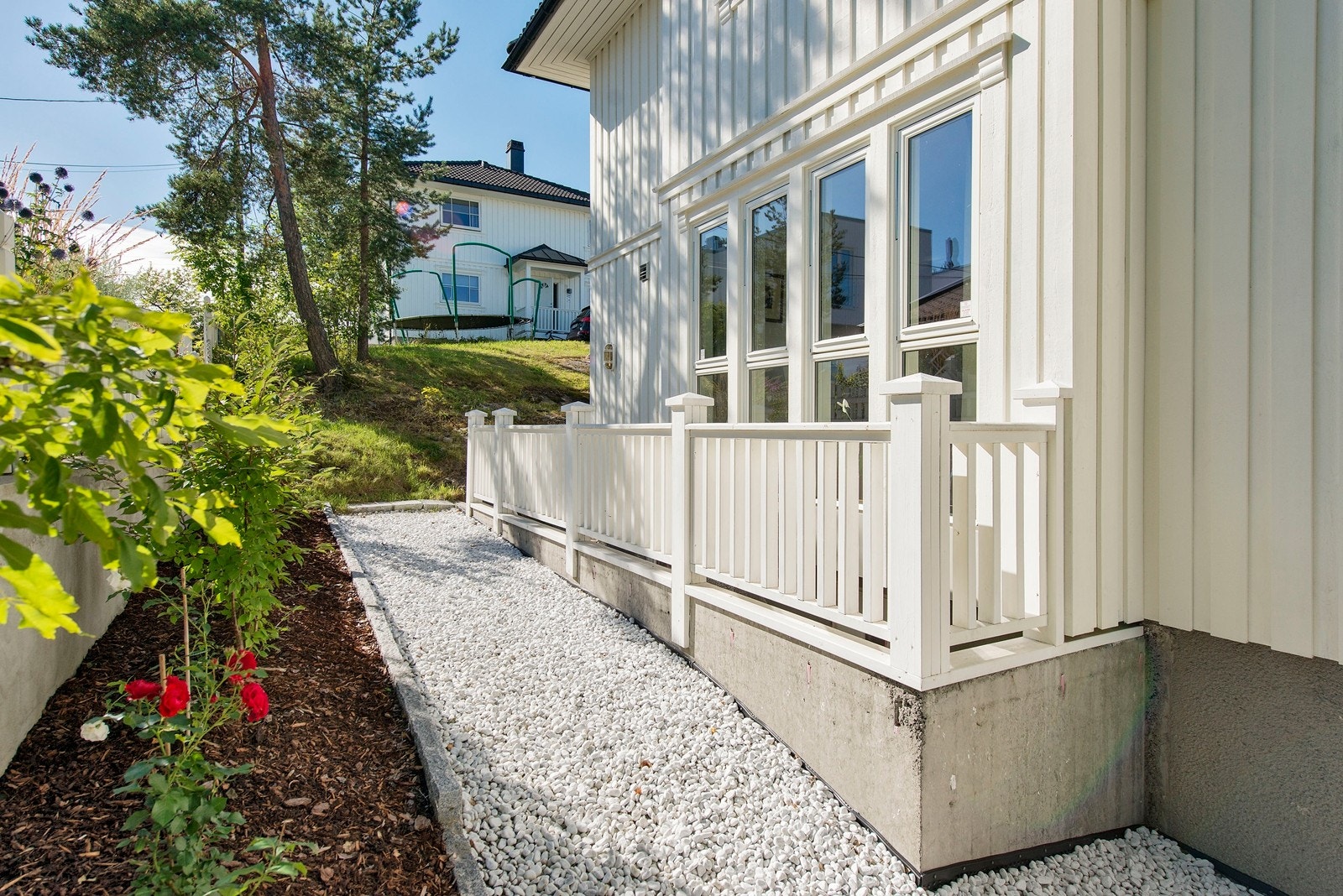 Pent opparbeidete utearealer Galleribilde