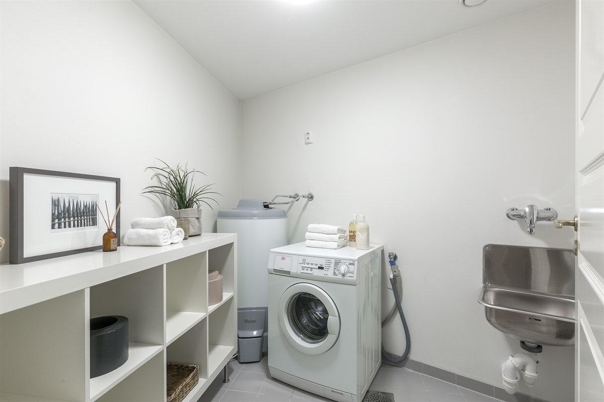 Praktisk vaskerom Galleribilde