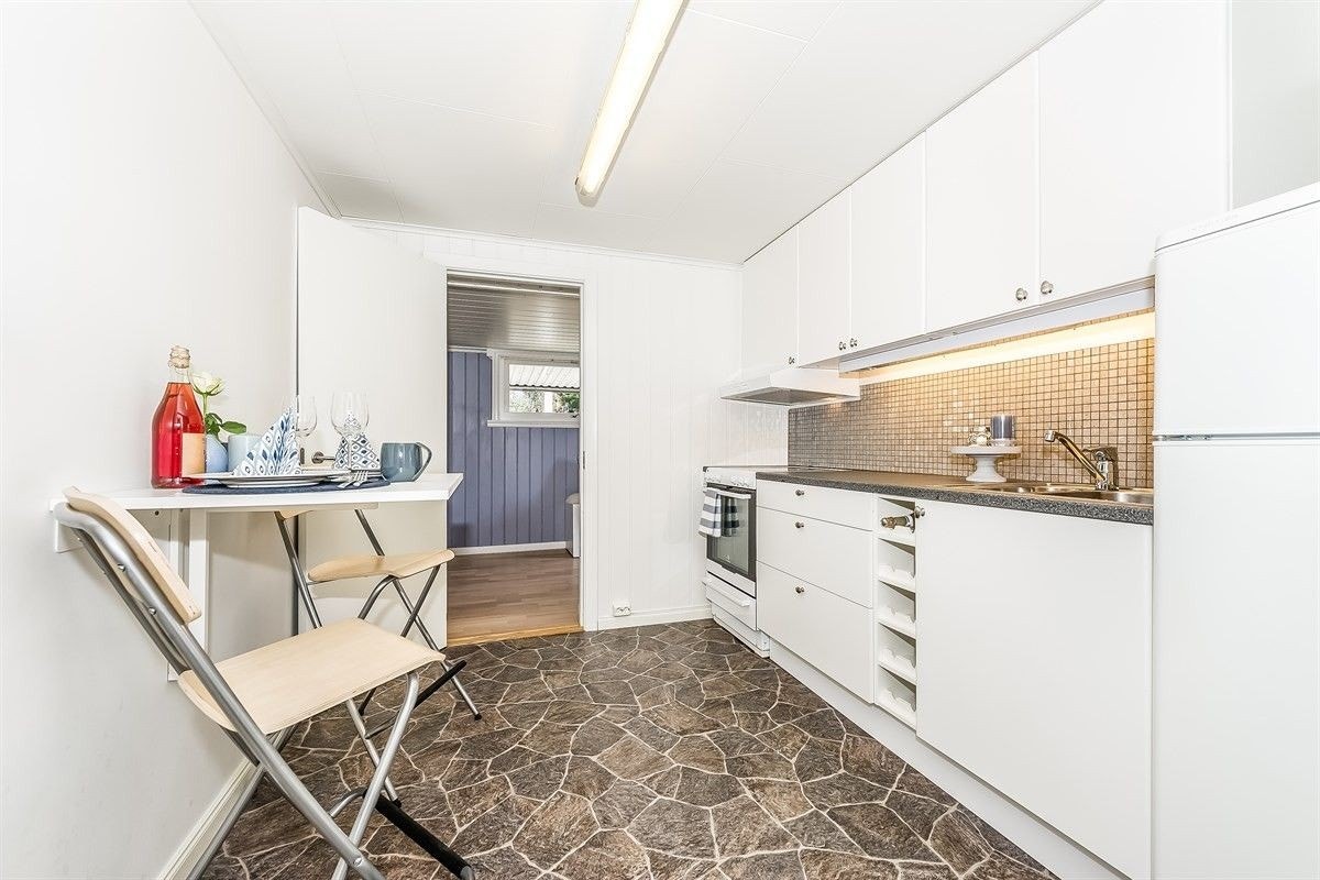 Kjøkken fra entre Galleribilde