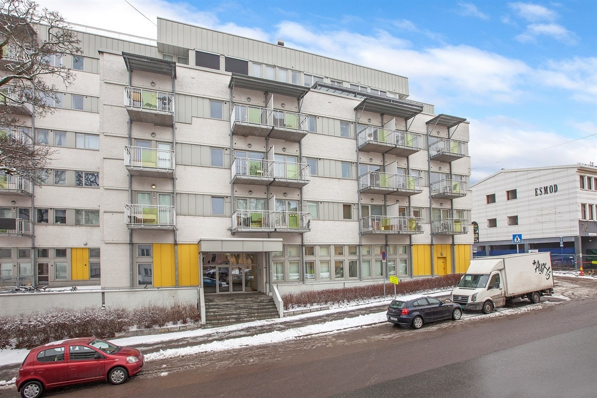 Fasade. Svært sentral beliggenhet. Galleribilde