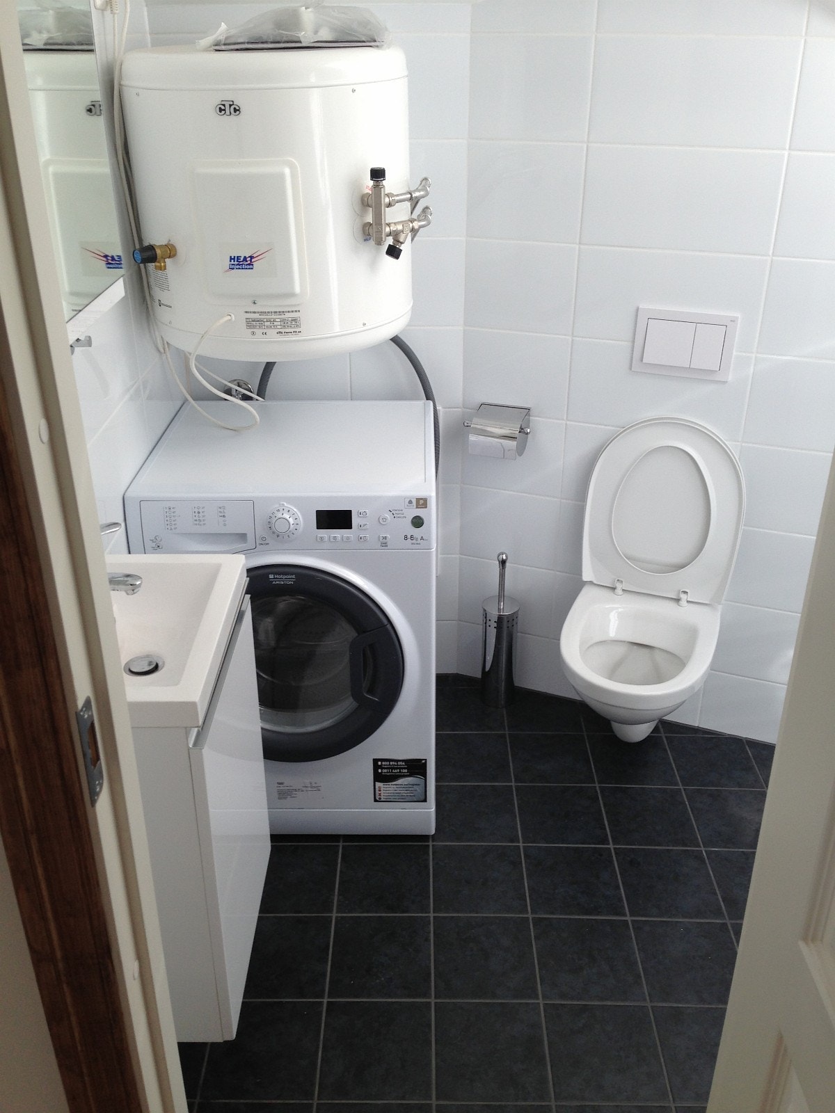 Kombinert vask og tørketrommel Galleribilde