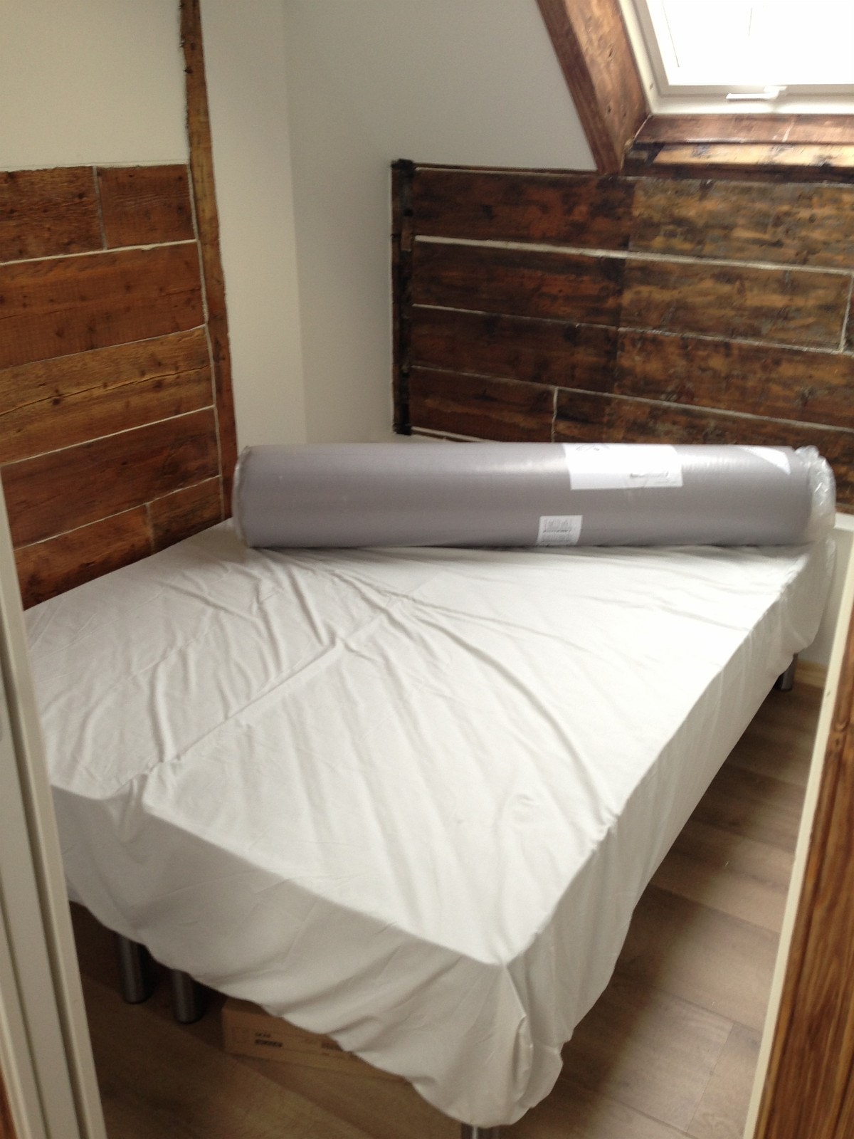 Dobbeltseng på soverom Galleribilde