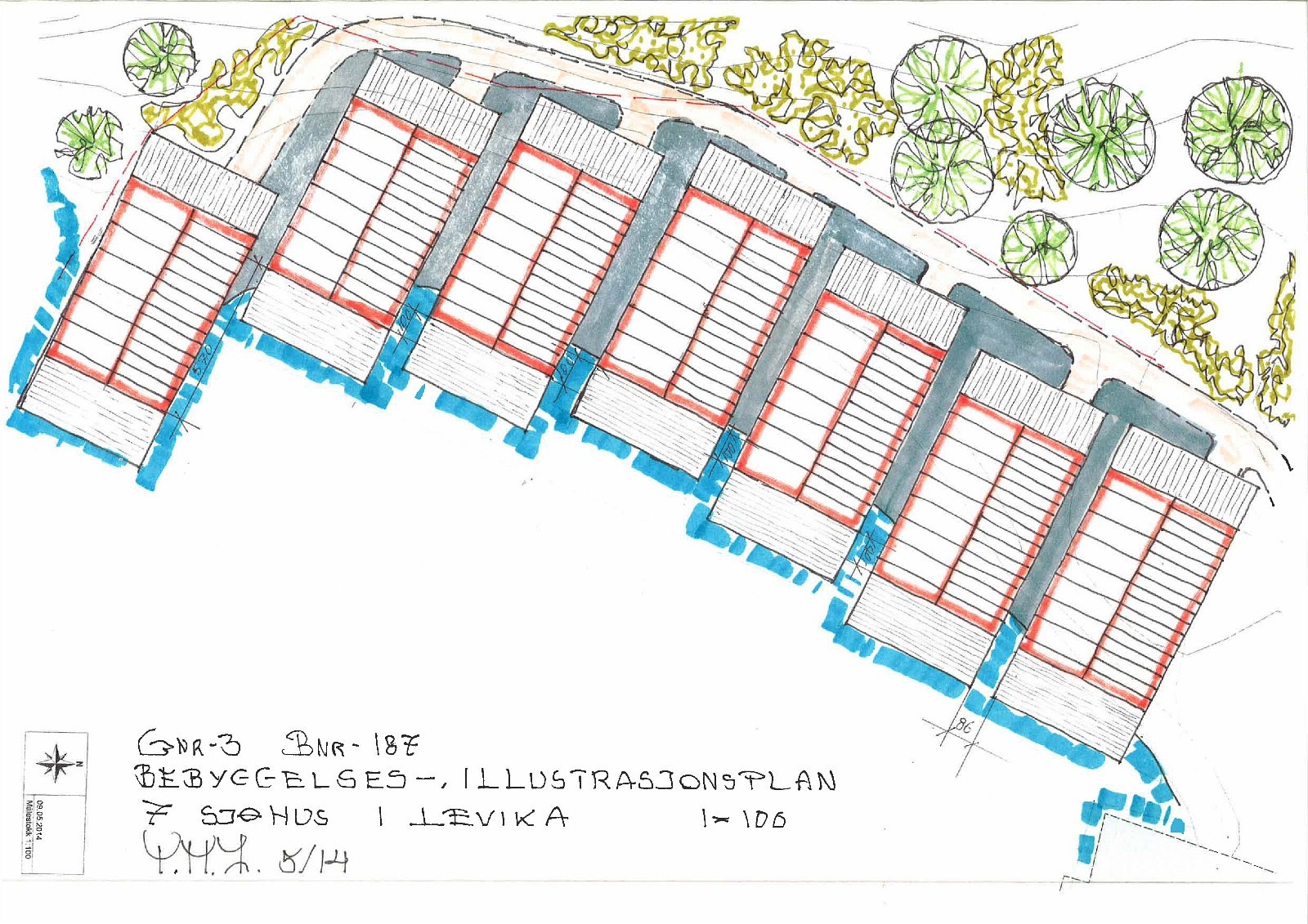 7 brygger i rekke Galleribilde