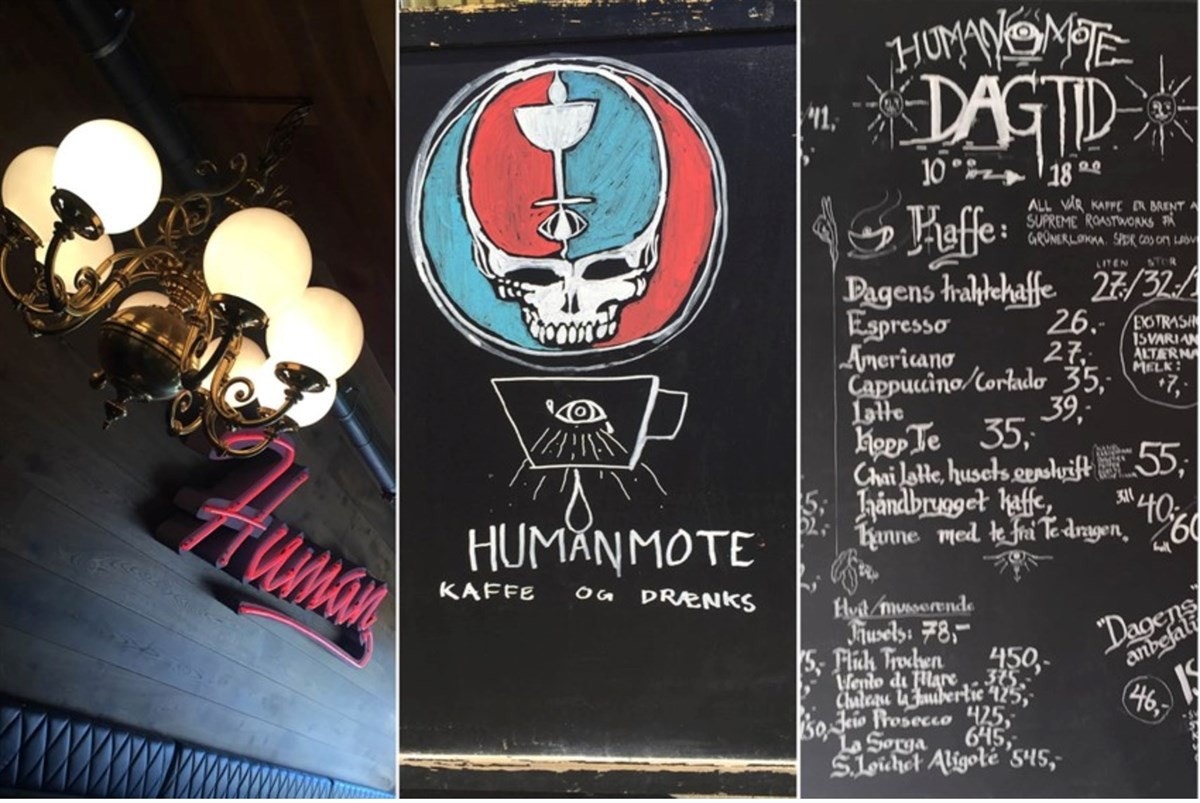 Human mote er populær Cocktail bar på Tøyen Torg. Galleribilde