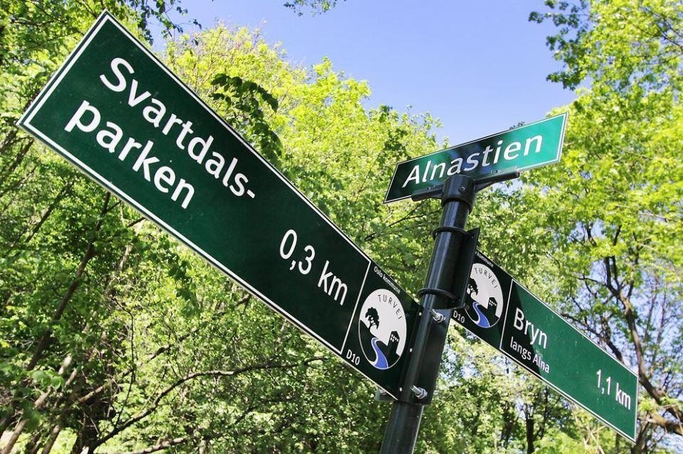 God tur- og rekreasjonsmuligheter i umiddelbar nærhet Galleribilde