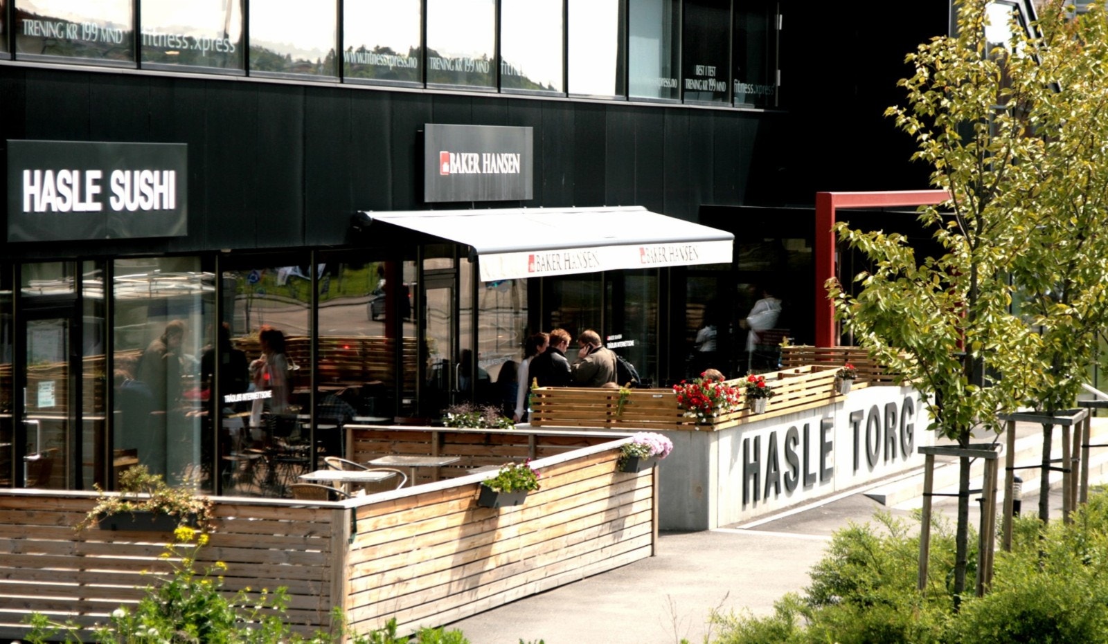 Nærområdet Hasle Torg Galleribilde
