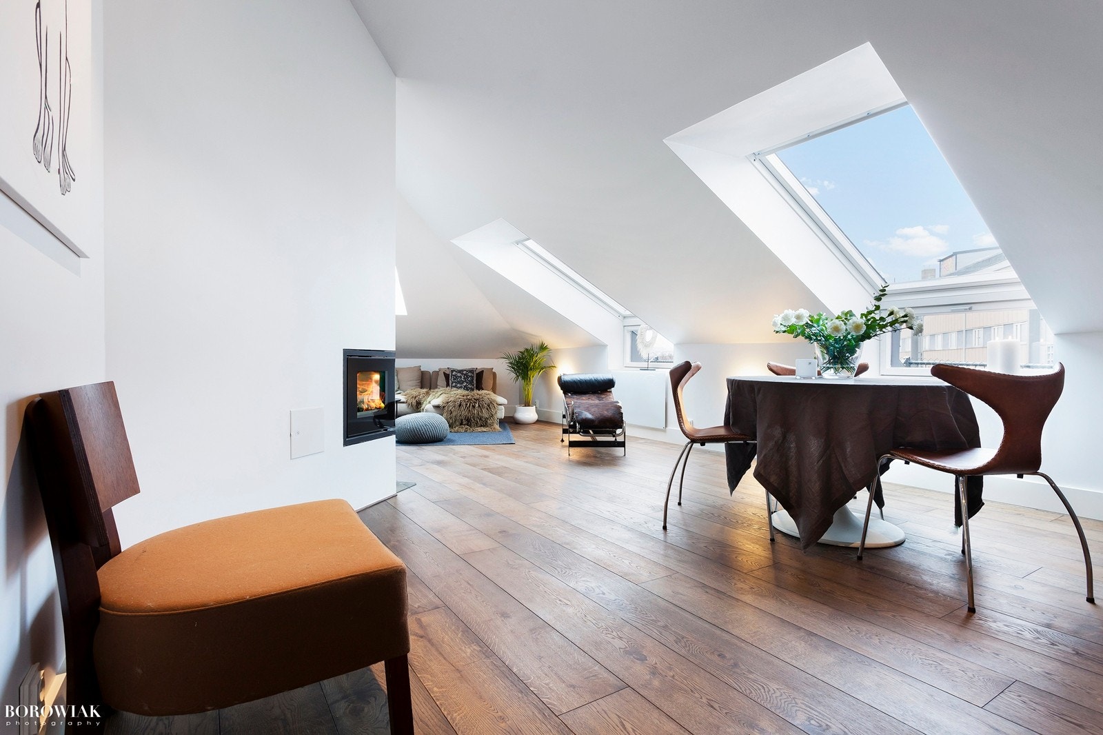 Lyst og hyggelig oppholdsrom Galleribilde