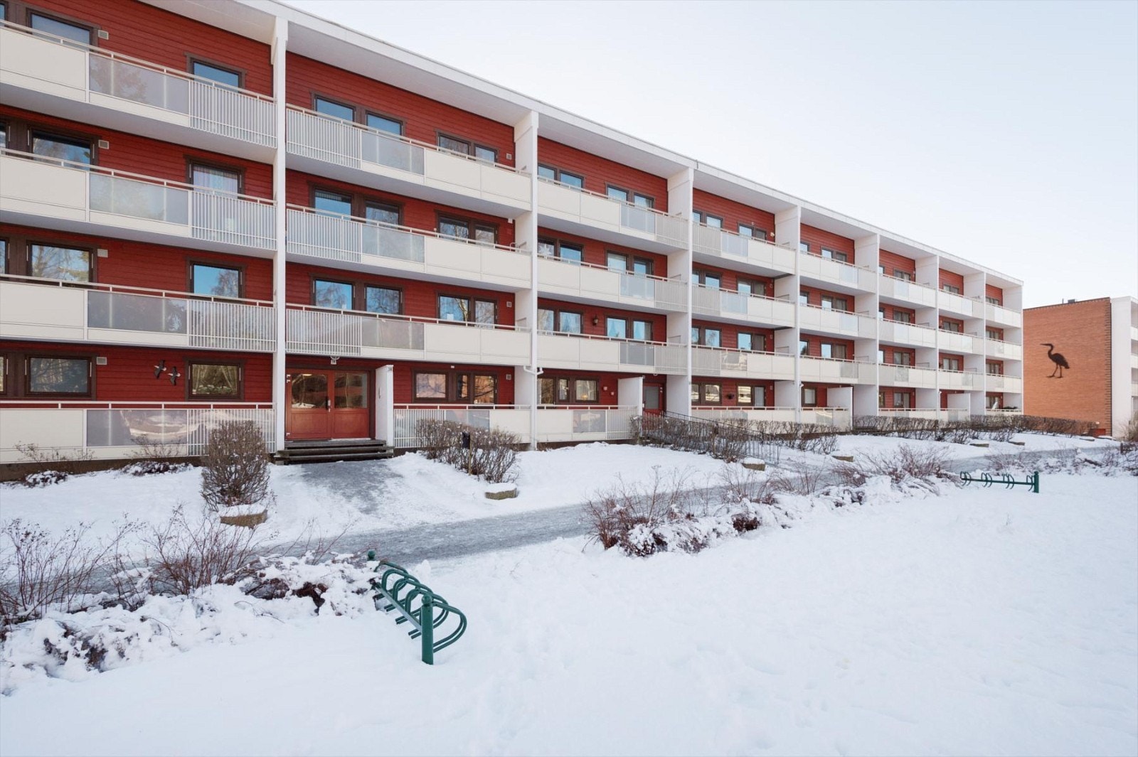 Fasade på inngangssiden. Galleribilde