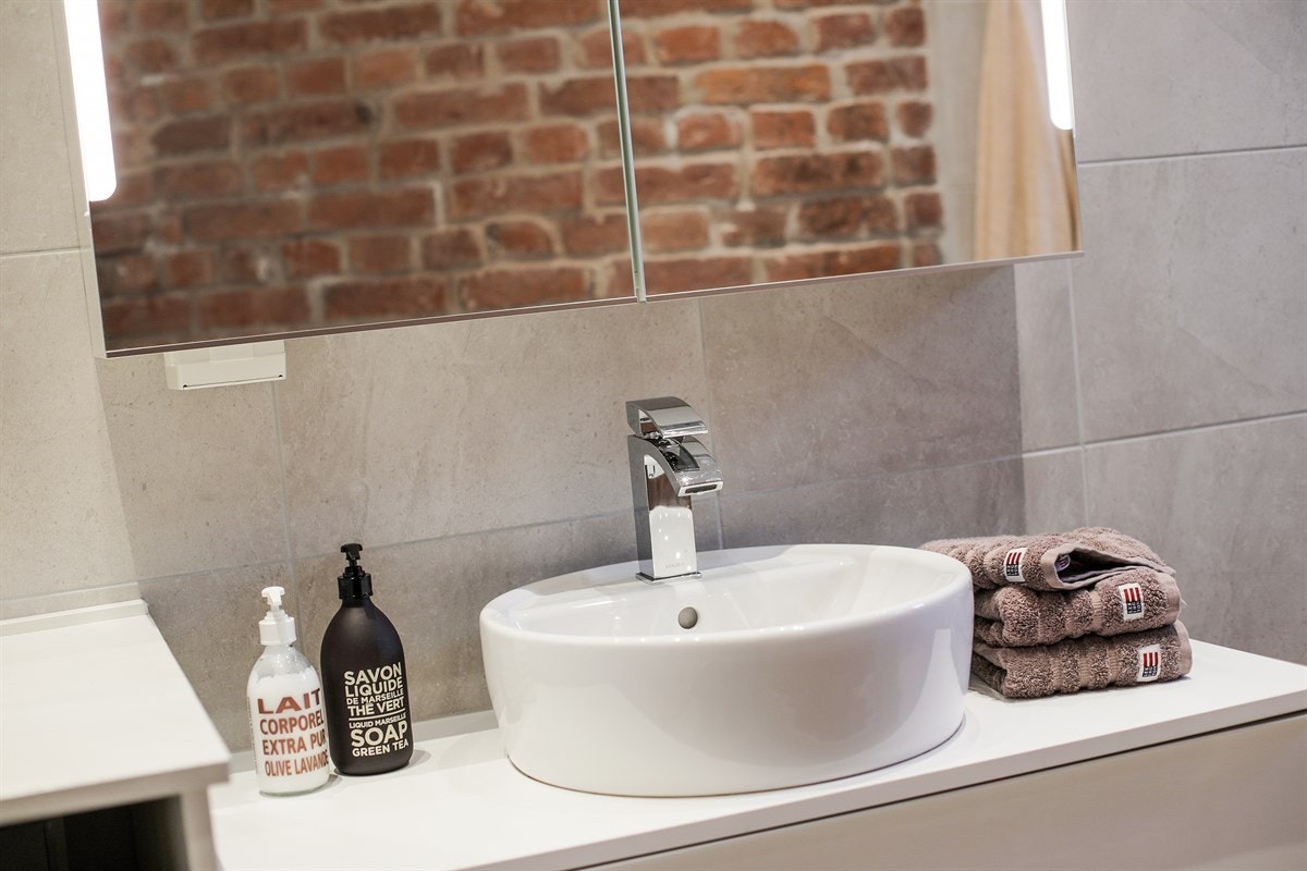 Og lekkert bad. Galleribilde