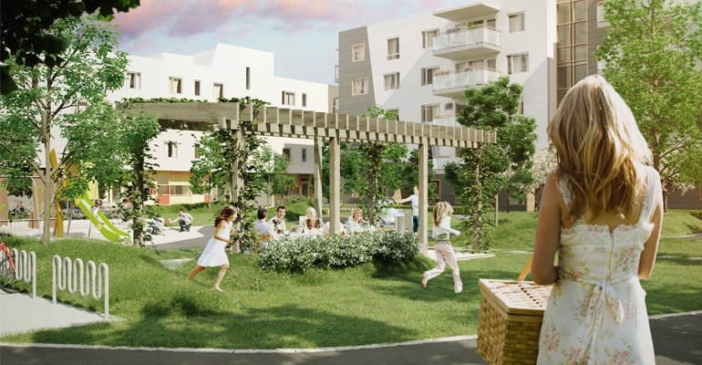 Uteområde Galleribilde