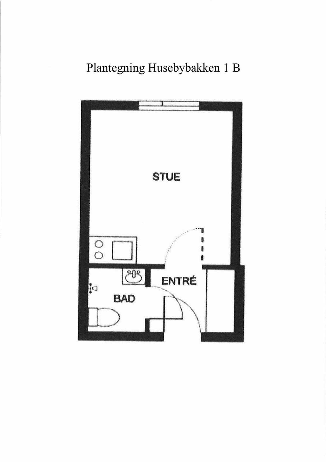 Plantegning. Galleribilde