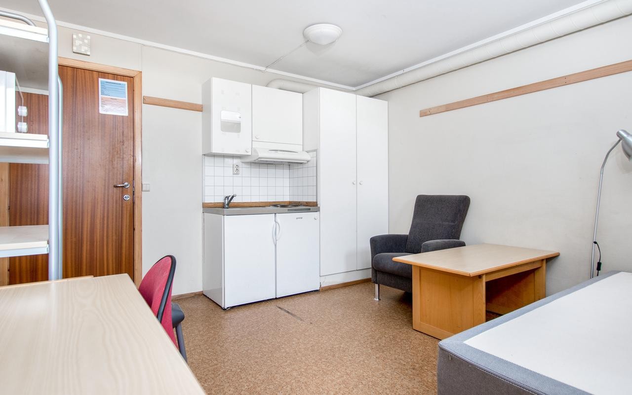 En av hyblene. Galleribilde