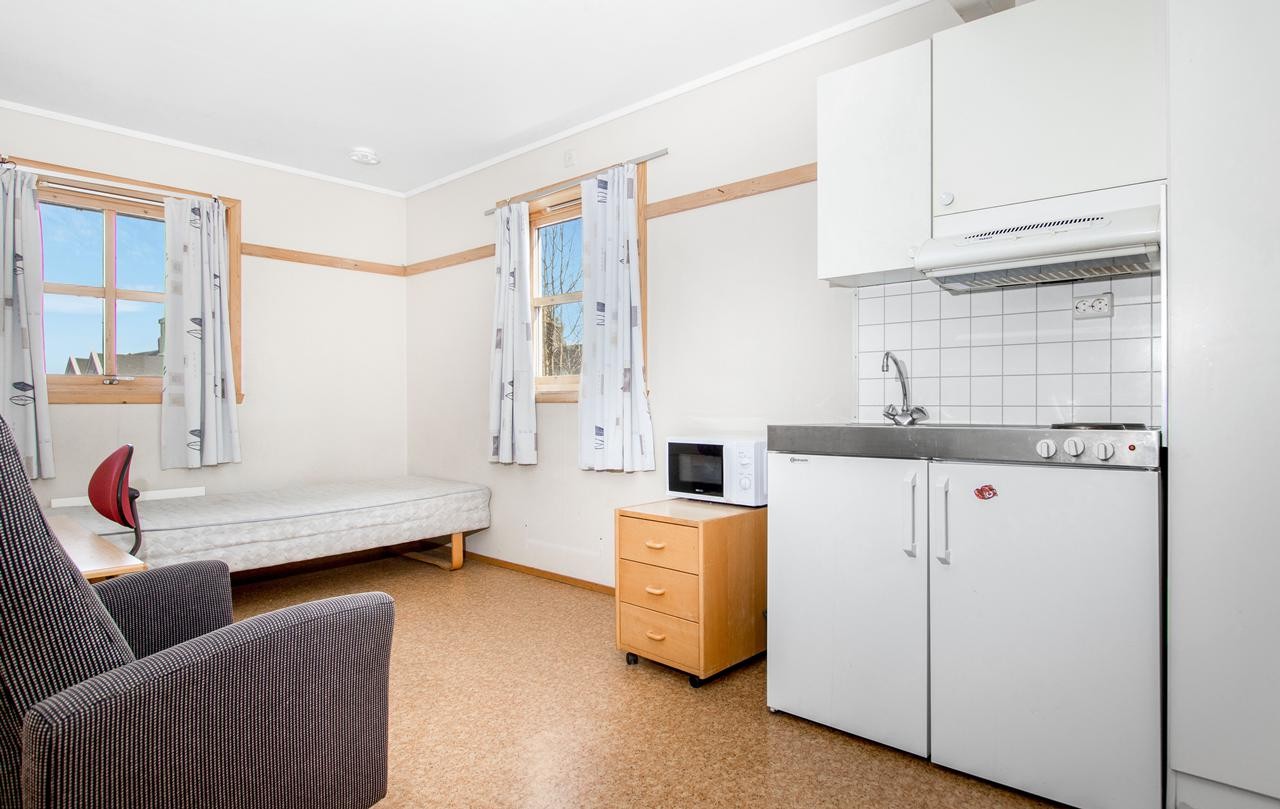 En av hyblene. Galleribilde