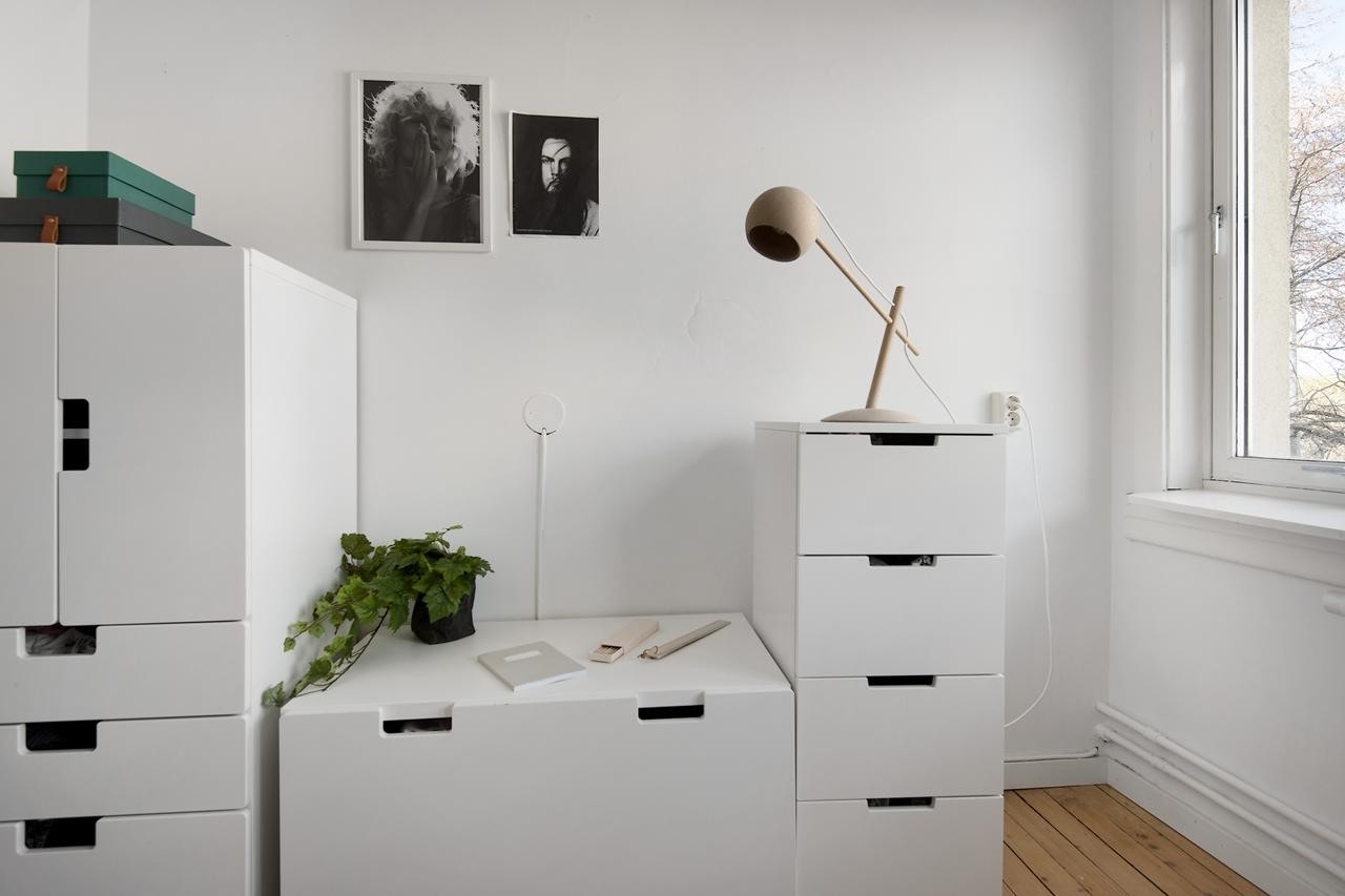 Dette soverommet kan passe som hovedsoverom, barnerom, gjesterom eller kontor - alt etter behov! Galleribilde