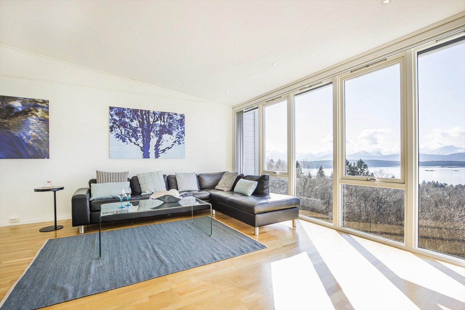 Stue i 2. etasje med nydelig utsikt Galleribilde