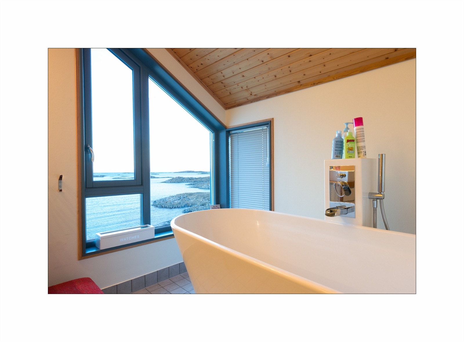 Badekar med utsikt Galleribilde