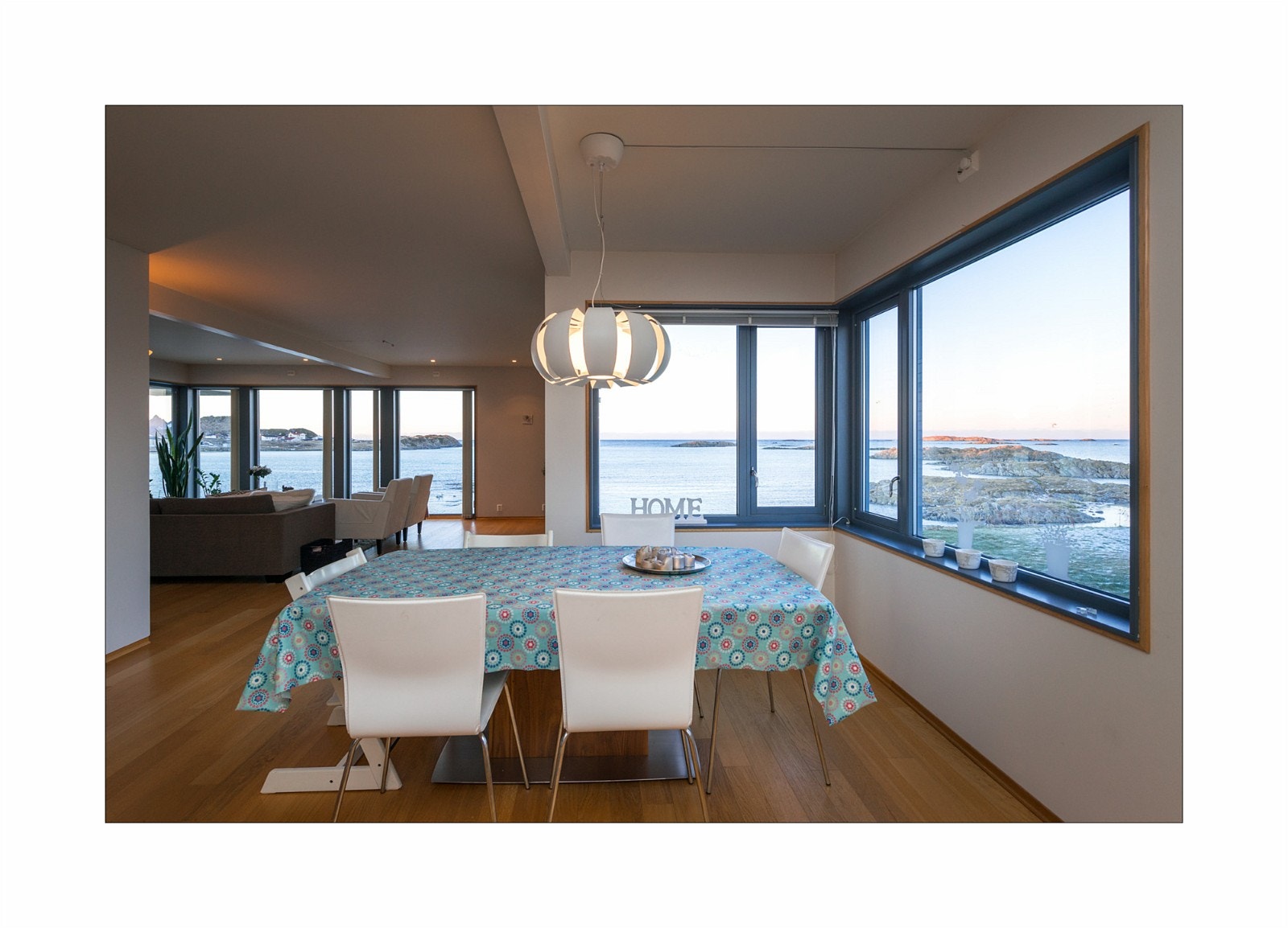 Spiseplass med utsikt Galleribilde