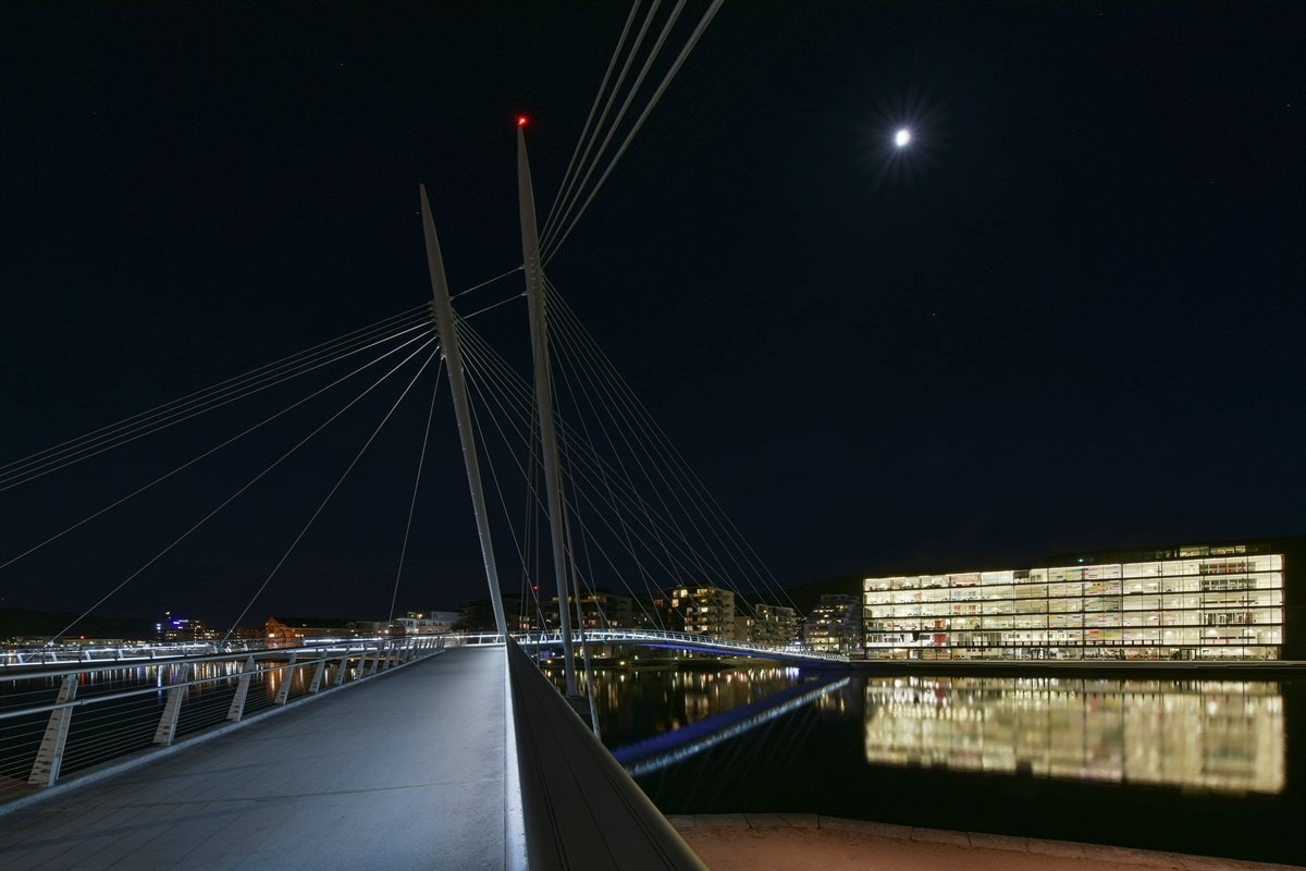 Flott utsikt fra Ypsilon. Galleribilde