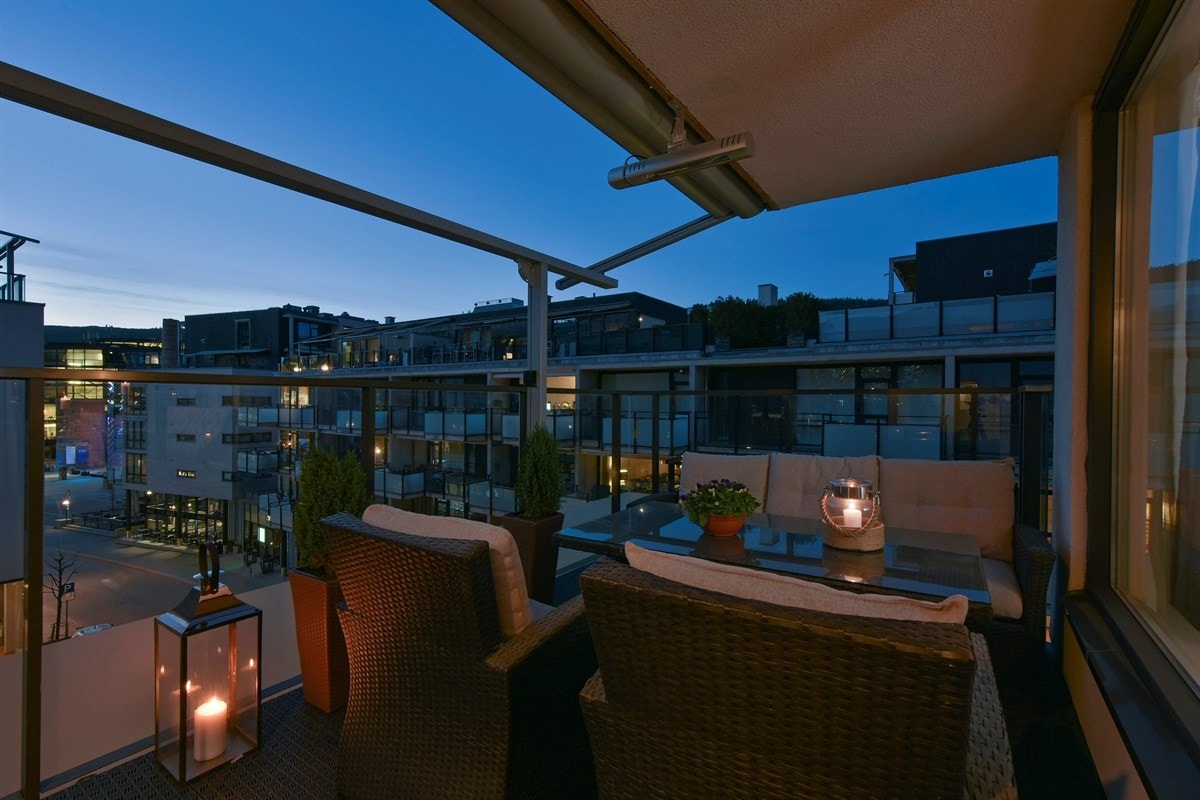 Verandaen har en flott utsikt. Galleribilde
