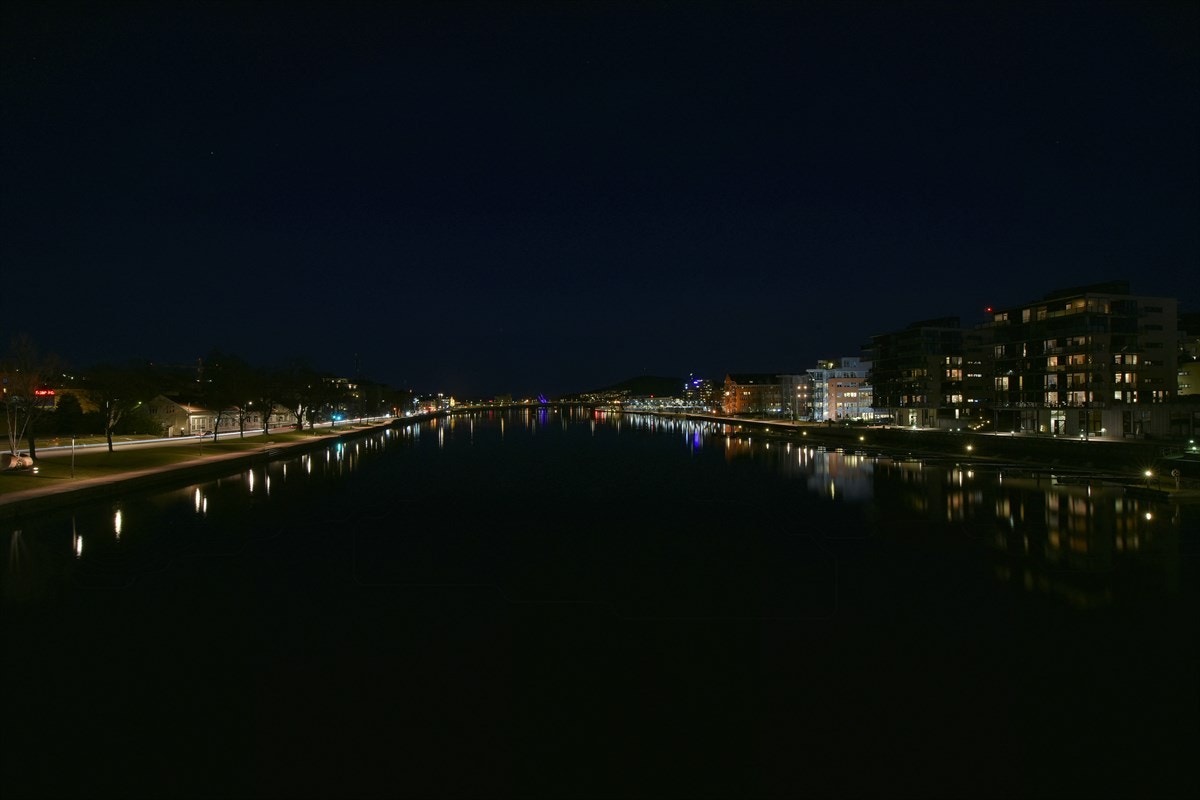 Flott utsikt fra Union Brygge. Galleribilde