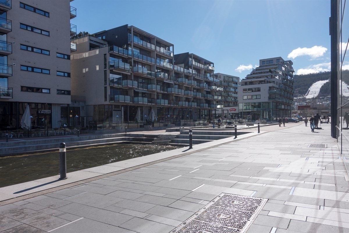 Leiligheten ligger i umiddelbar nærhet til Høyskolen. Galleribilde