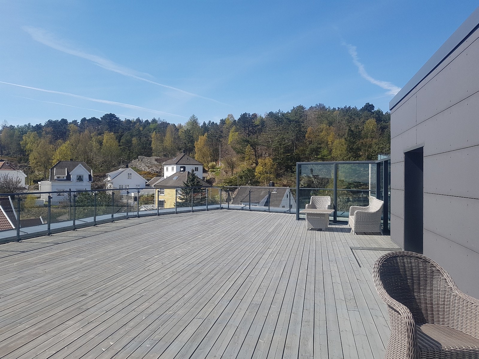 Tak terrasse Galleribilde