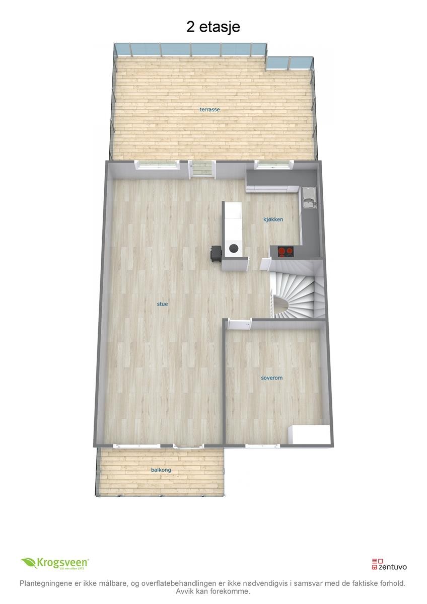 Plantegning - 1. etasje Galleribilde