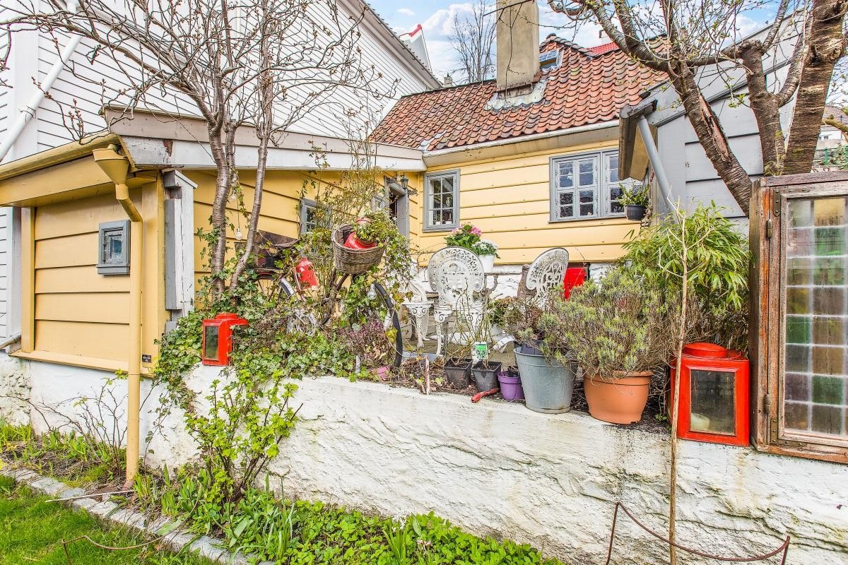 Dagens eiere har åpnet opp hagen mot omgivelsene Galleribilde