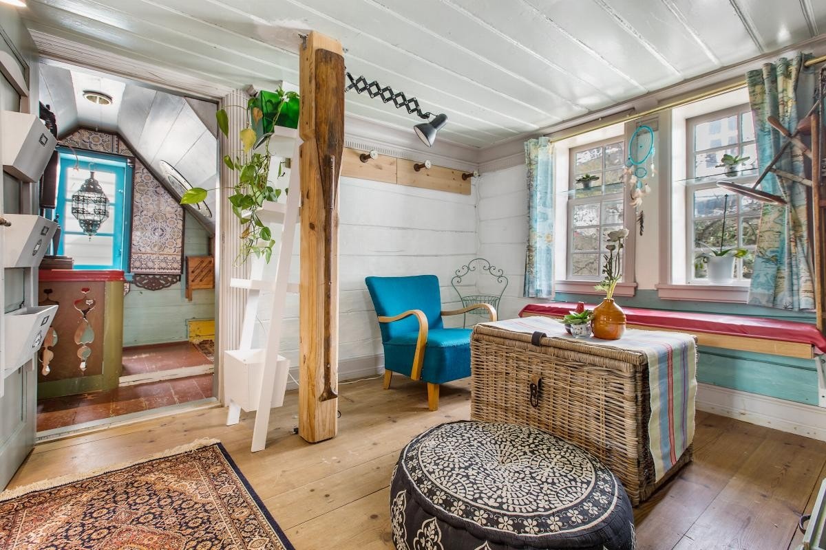 Luftig stue i 2. etg Galleribilde