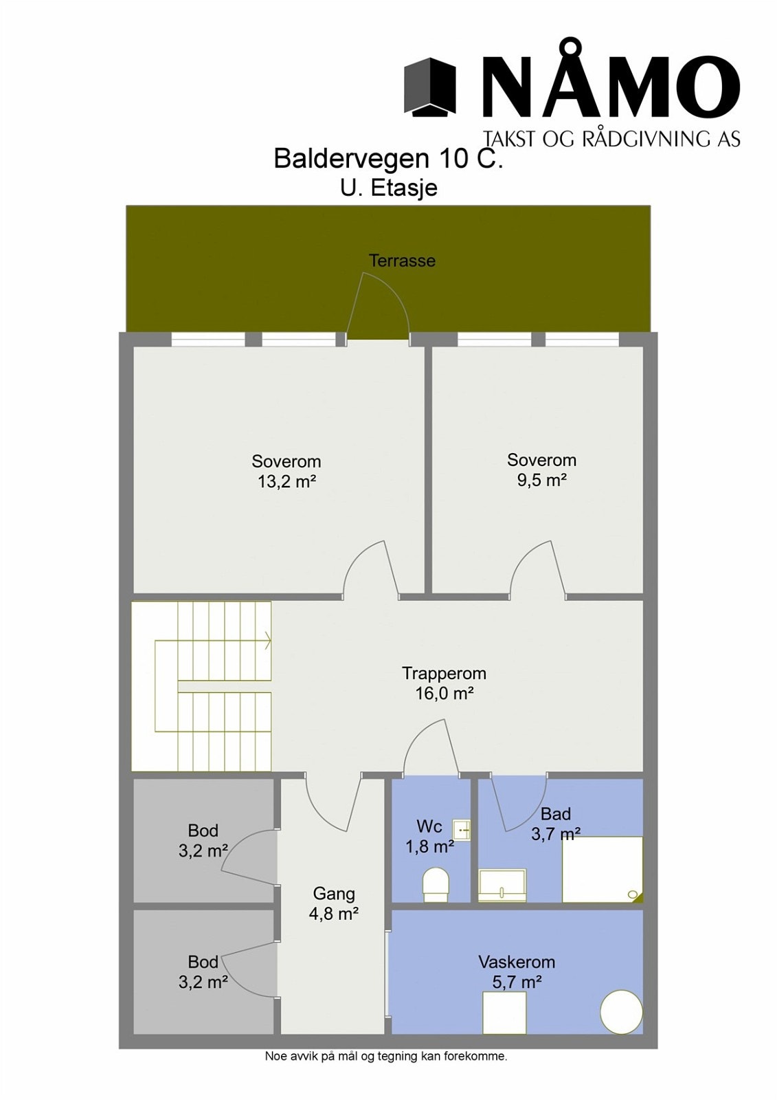 Plantegning u.etg Galleribilde