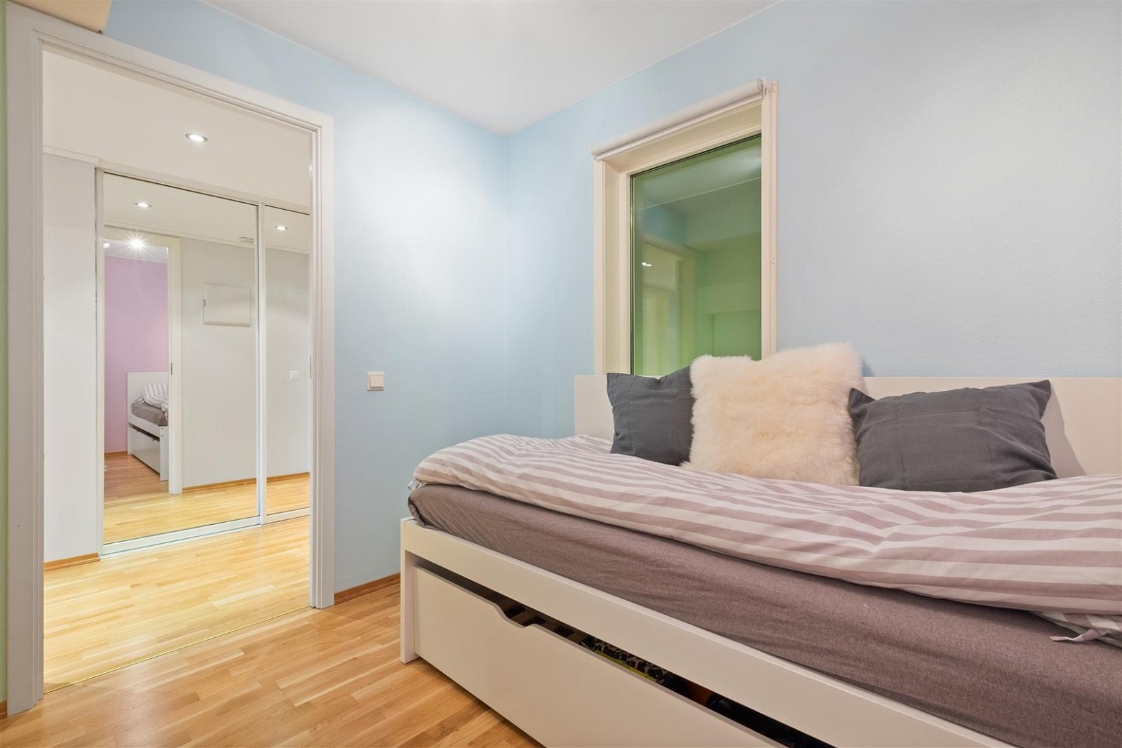 Disp.rom innredet som soverom Galleribilde