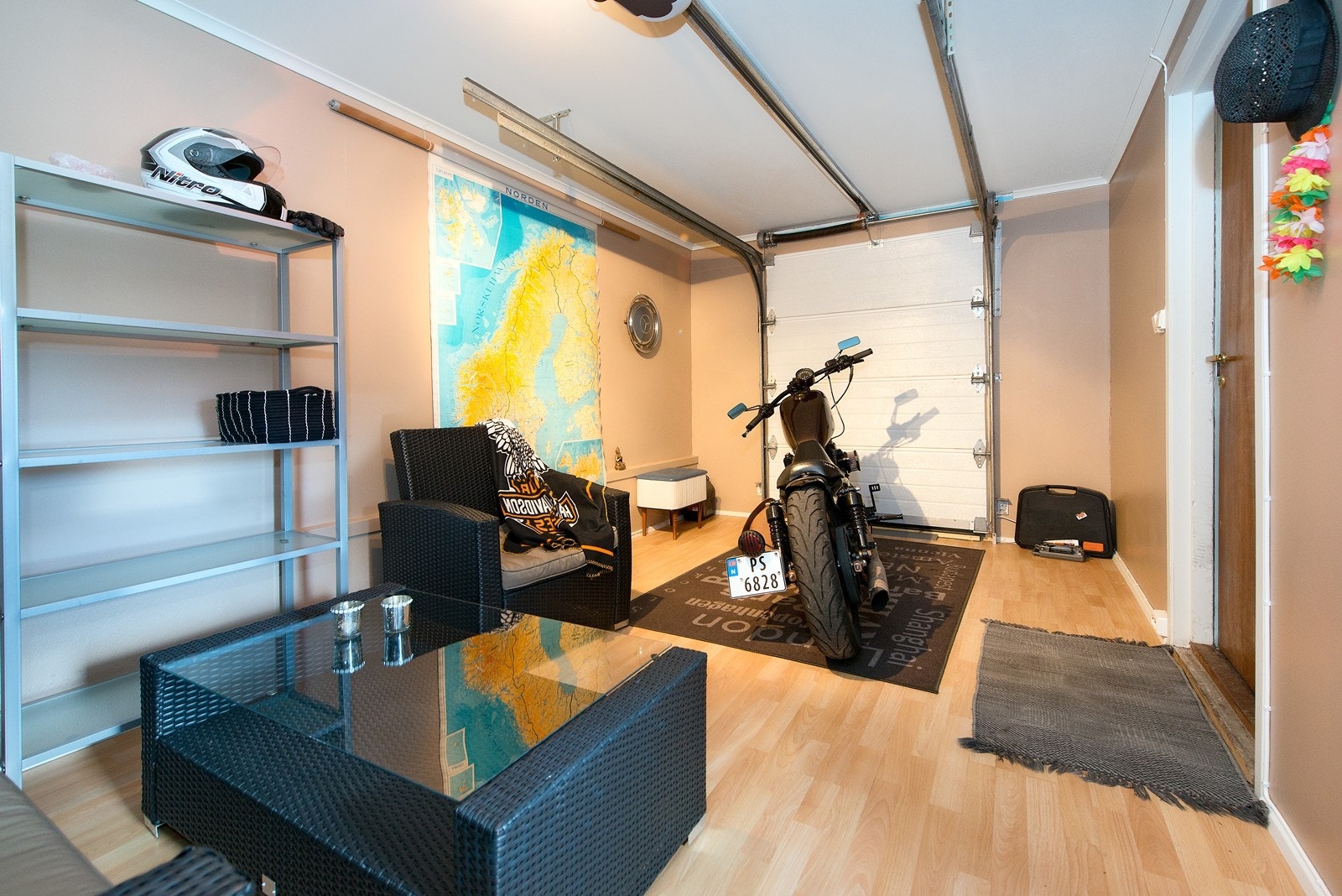 Innredet garasje Galleribilde