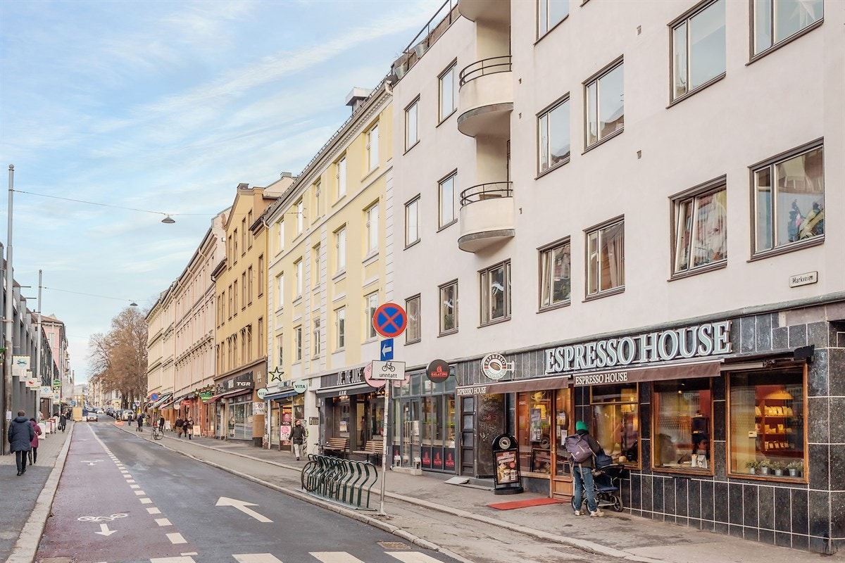 Fasade. Fantastisk beliggenhet på beste Løkka! Galleribilde