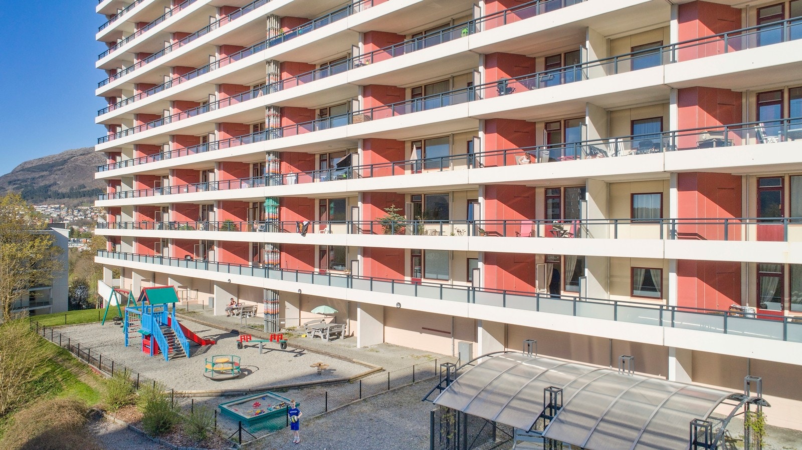 Lekeplass like ved Galleribilde