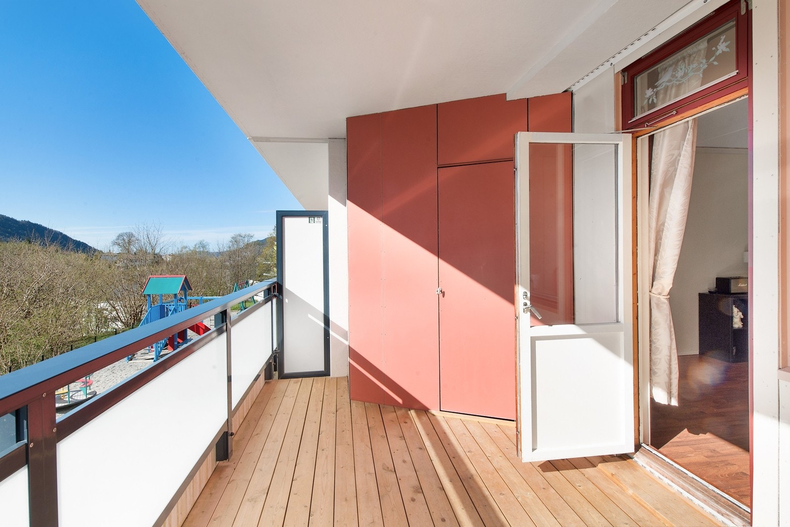 Altan med fri utsikt Galleribilde