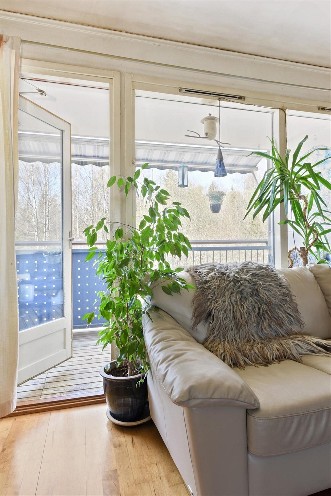 Utgang til vestvendt balkong. Galleribilde